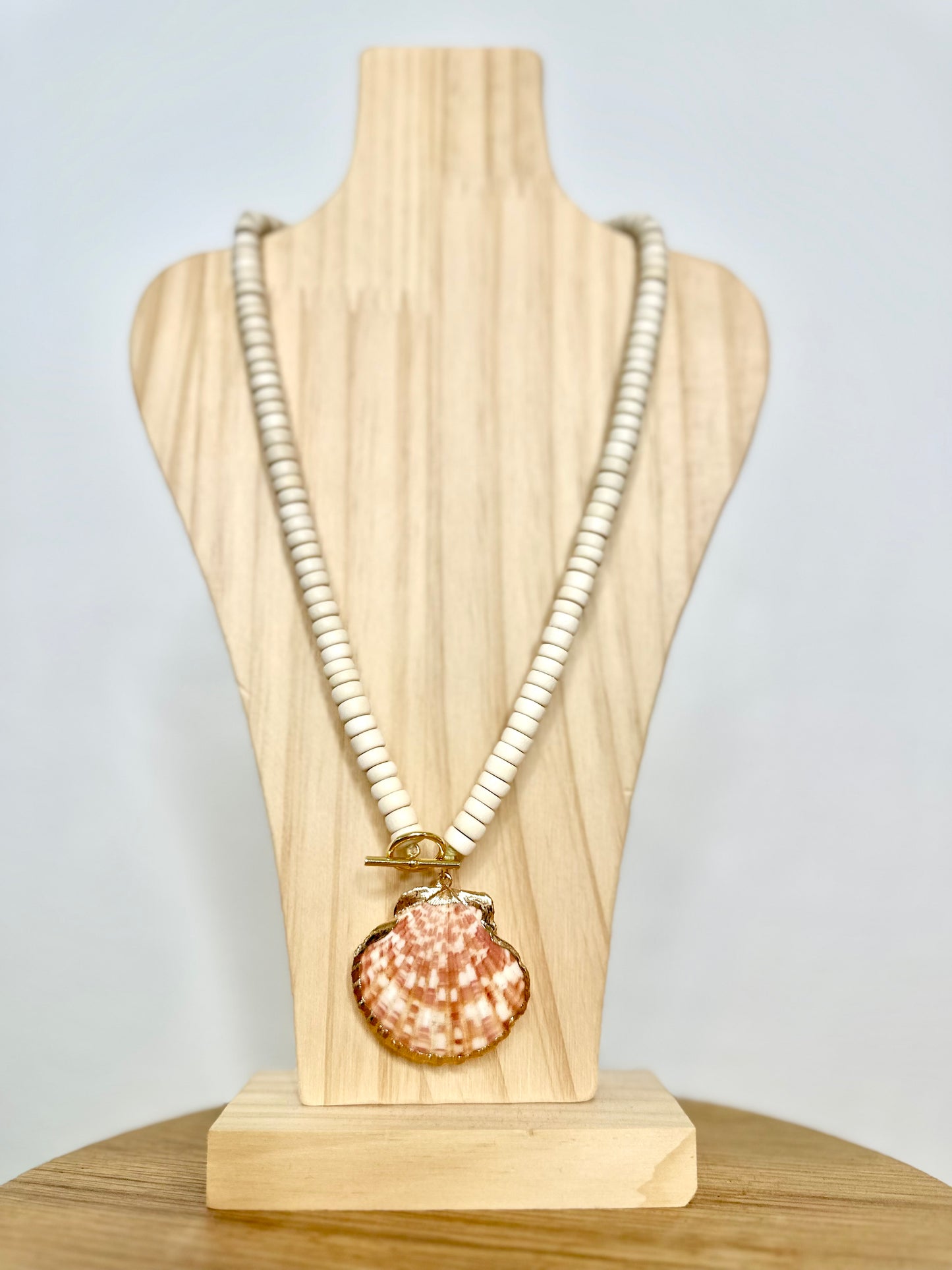 Cream Seashell Necklace