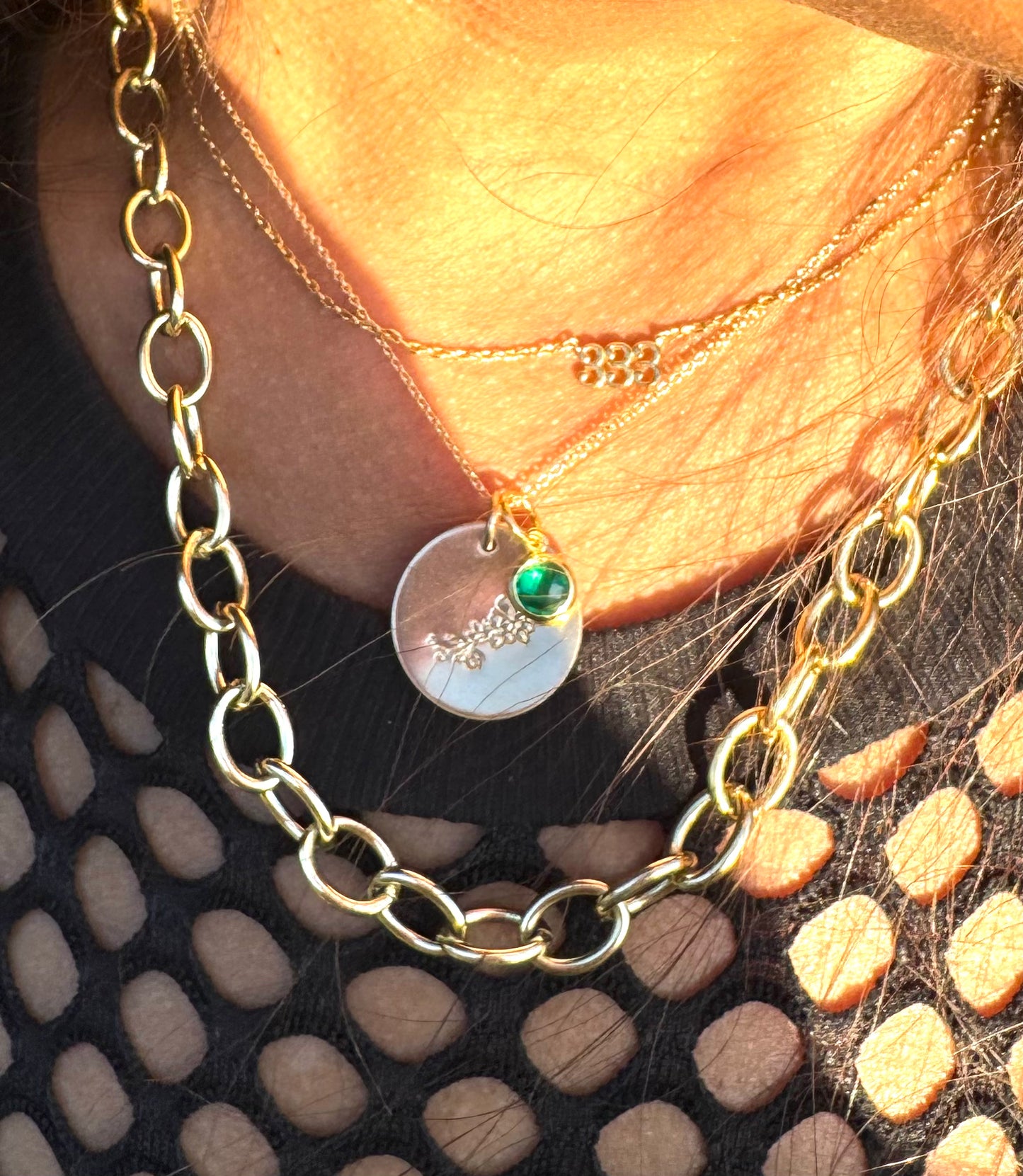 Birthflower Gold Filled Necklace