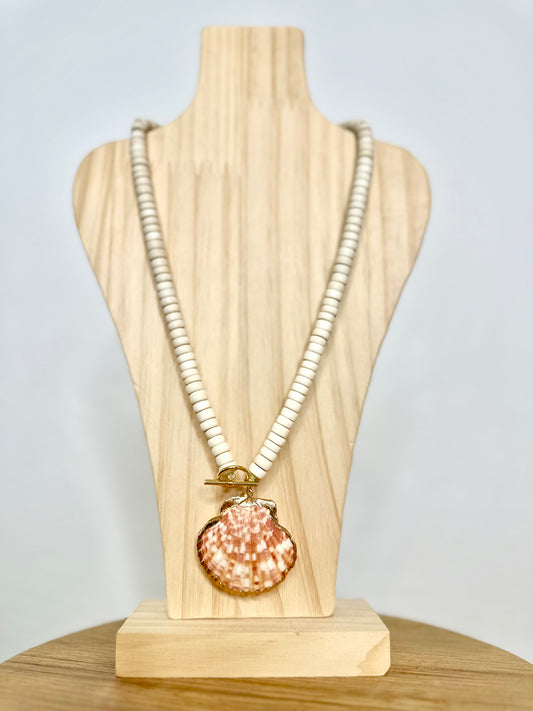 Cream Seashell Necklace