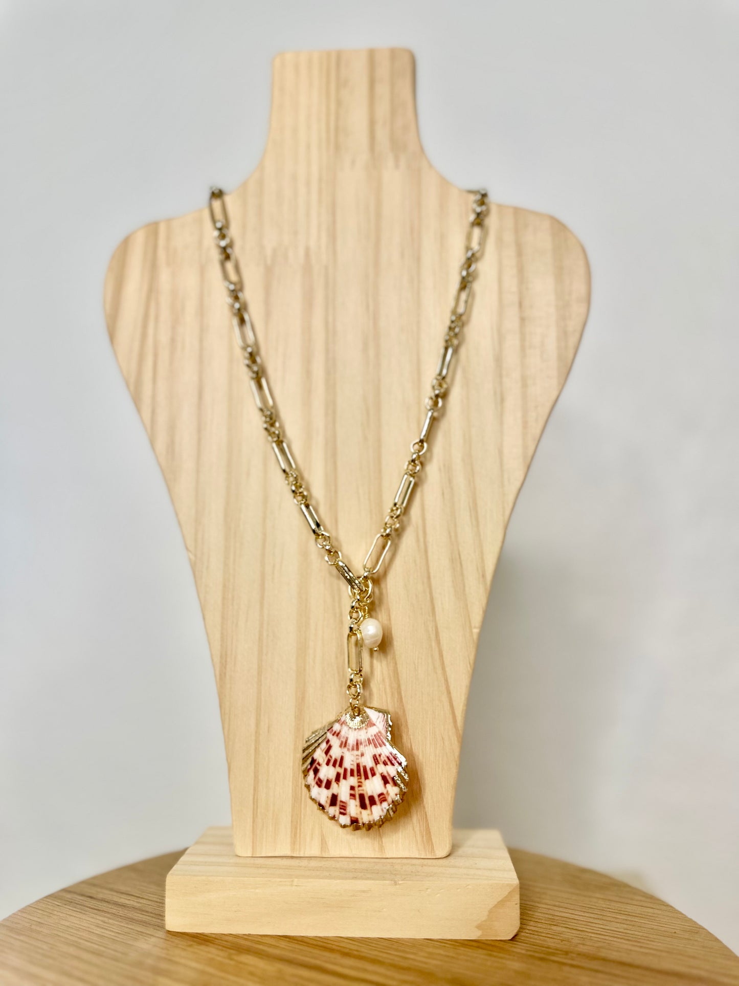 Golden Shell Necklace